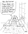 Cartoon: Gute Vorbereitung (small) by besscartoon tagged mann,alt,tod,fango,sterben,bad,bess,besscartoon