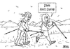 Cartoon: Nordic Stalking (small) by besscartoon tagged mann,frau,nordic,walking,stalking,sex,misshandlung,belästigung,bess,besscartoon