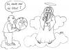 Cartoon: ohne Titel (small) by besscartoon tagged männer,erde,umwelt,umweltverschmutzung,gott,religion,himmel,wolken,bess,besscartoon