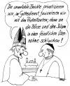 Cartoon: Perspektive (small) by besscartoon tagged religion,christentum,pfarrer,islam,kirche,bess,besscartoon