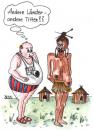 Cartoon: Sprichwort (small) by besscartoon tagged mann frau tourismus busen arm reich afrika titten bess besscartoon