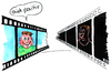 Cartoon: think positiv (small) by besscartoon tagged film,foto,think,positiv,zukunft,bess,besscartoon