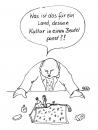 Cartoon: Was für ein Land !? (small) by besscartoon tagged mann,kultur,beutel,bess,besscartoon