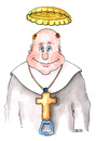 Cartoon: Zum Wohl (small) by besscartoon tagged kirche,religion,christentum,pfarrer,katholisch,bier,bieröffner,heiligenschein,kreuz,alkohol,bess,besscartoon