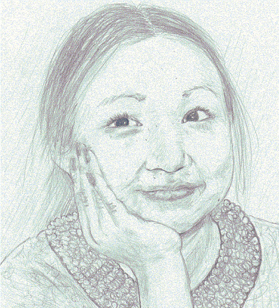 Cartoon: Irina (medium) by m tagged russland,frauen,portrait