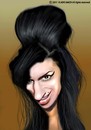 Cartoon: Amy (small) by Vlado Mach tagged amy,whinehouse