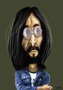 Cartoon: John Lennon (small) by Vlado Mach tagged lennon,beatles,music