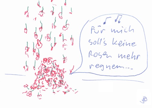 Cartoon: Rosen (medium) by koo tagged rosen