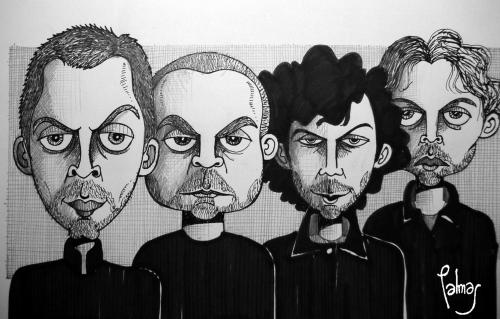 Cartoon: Coldplay (medium) by Palmas tagged musica