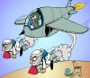 Cartoon: aspirantes al Martilio (small) by Palmas tagged guerras