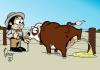Cartoon: toro (small) by Palmas tagged campo,argentino