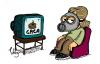 Cartoon: TV (small) by Palmas tagged television