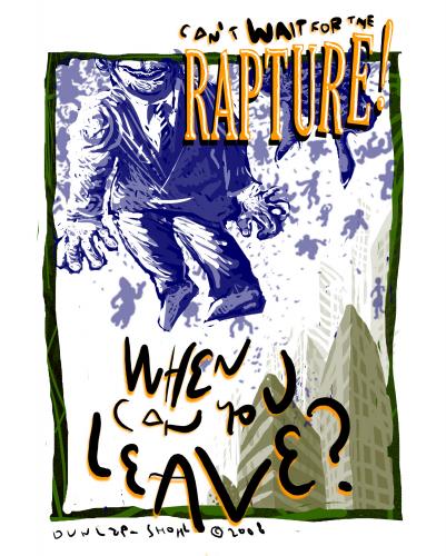 Cartoon: Rapture (medium) by Dunlap-Shohl tagged rapture