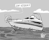 Cartoon: Neulich am Golf von Mexiko (small) by olisch tagged ölpest golf von mexiko yacht oil spill umweltverschmutzung meer klima olisch