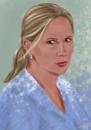 Cartoon: portret (small) by aGi tagged speed,painting