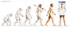 Cartoon: Homo facebookensis (small) by tarta tagged evolution man facebook social network walk