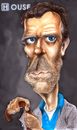 Cartoon: Dr House (small) by Eno tagged hugh,laurie,doteur,house