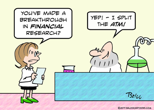 Cartoon: atm split scientist (medium) by rmay tagged atm,split,scientist