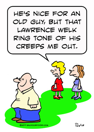 Cartoon: creeps lawrence welk old (medium) by rmay tagged creeps,lawrence,welk,old