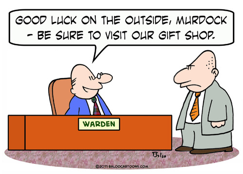 Cartoon: gift shop visit prison (medium) by rmay tagged gift,shop,visit,prison