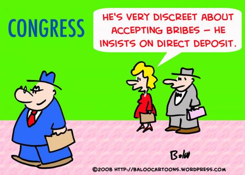 Cartoon: INSIST DIRECT DEPOSIT CONGRESS (medium) by rmay tagged insist,direct,deposit,congress