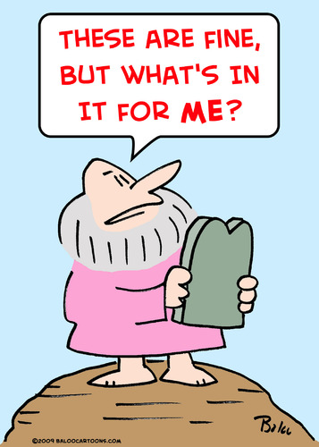 Cartoon: moses in it for me (medium) by rmay tagged moses,in,it,for,me