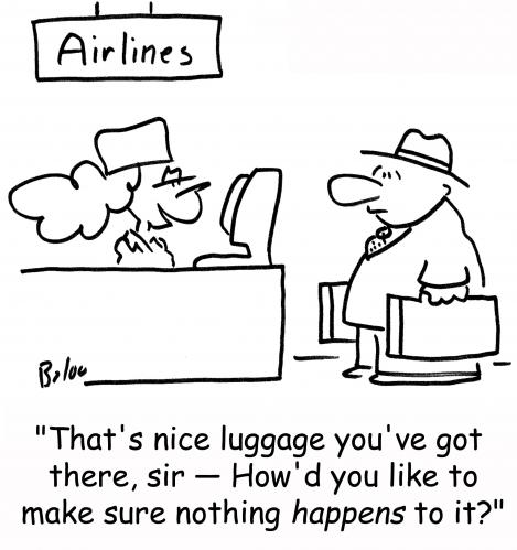 Cartoon: nice luggage (medium) by rmay tagged nice,luggage