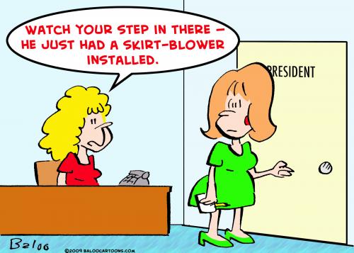 Cartoon: skirt blower watch step sex (medium) by rmay tagged skirt,blower,watch,step