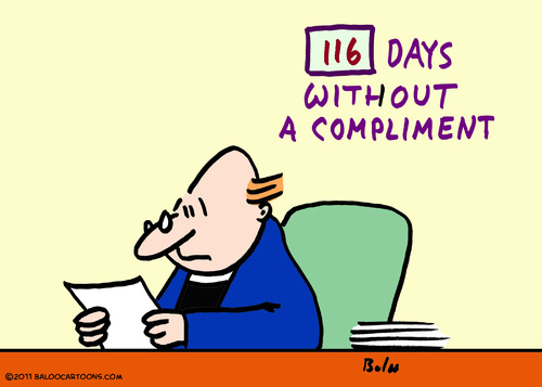Cartoon: without a compliment priest (medium) by rmay tagged priest,compliment,without