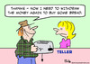 Cartoon: bank toaster buy bread withdraw (small) by rmay tagged bank,toaster,buy,bread,withdraw