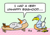 Cartoon: bird psych unhappy egghood (small) by rmay tagged bird,psych,unhappy,egghood