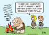 Cartoon: cave fire drills (small) by rmay tagged cave,fire,drills