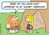 Cartoon: caveman wife money invention (small) by rmay tagged caveman wife money invention