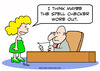 Cartoon: checker spell wore out secretary (small) by rmay tagged checker,spell,wore,out,secretary