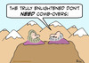 Cartoon: combovers enlightened gurus (small) by rmay tagged combovers,enlightened,gurus