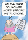 Cartoon: commandments moses specific (small) by rmay tagged commandments,moses,specific