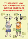 Cartoon: compliance hanging prisoners (small) by rmay tagged compliance hanging prisoners