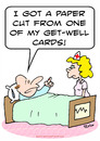 Cartoon: cut paper get well cards (small) by rmay tagged cut,paper,get,well,cards