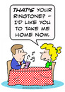 Cartoon: date home now ring town (small) by rmay tagged date,home,now,ring,town