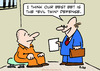 Cartoon: defense lawyer evil twin (small) by rmay tagged defense lawyer evil twin