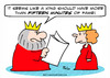 Cartoon: fame king fifteen minutes (small) by rmay tagged fame,king,fifteen,minutes