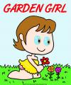 Cartoon: Garden Girl (small) by rmay tagged garden,girl
