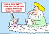 Cartoon: god angel adam eve dualismgod an (small) by rmay tagged god,angel,adam,eve,dualism