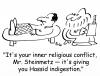 Cartoon: Hassid indigestion (small) by rmay tagged hassid,indigestion