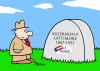 Cartoon: I VOTED GRAVESTONE (small) by rmay tagged voted,gravestone