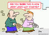 Cartoon: Jerry Lewis panhandlers (small) by rmay tagged jerry,lewis,panhandlers