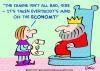 Cartoon: king famine economy (small) by rmay tagged king,famine,economy