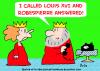 Cartoon: KING LOUIS ROBESPIERRE (small) by rmay tagged king,louis,robespierre