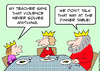 Cartoon: king violence dinner table (small) by rmay tagged king,violence,dinner,table
