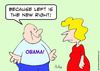 Cartoon: left new right obama (small) by rmay tagged left,new,right,obama